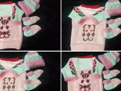 #new❤️ 0size#baby beautiful full set???????? baju se start hone wali woolen sweater aao sikhen ????