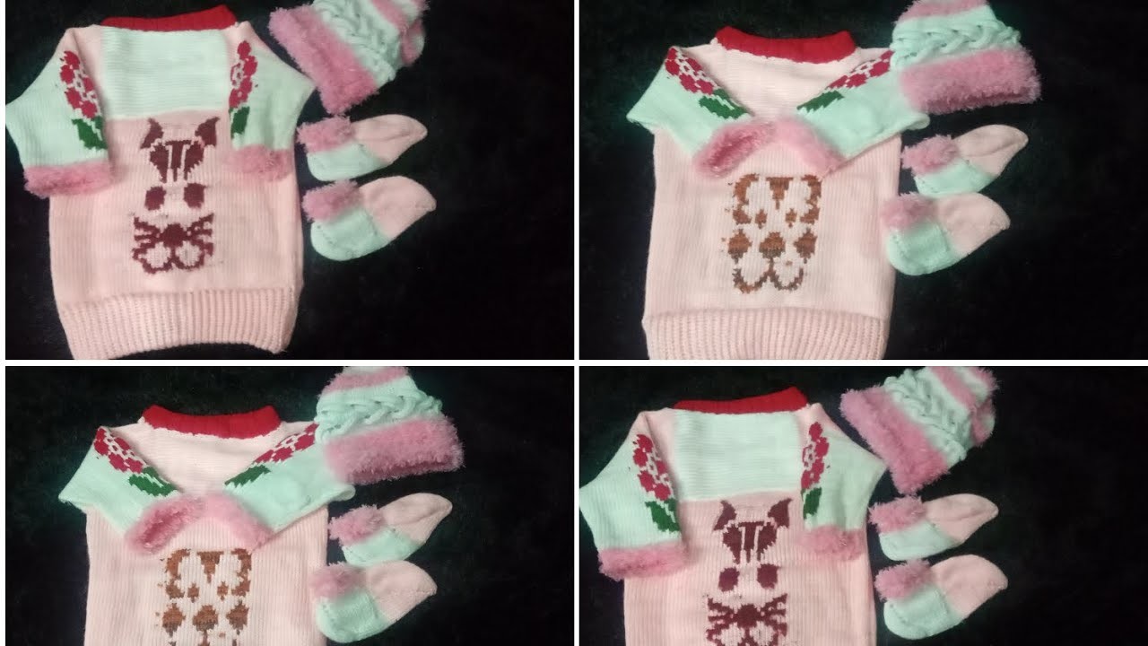 #new❤️ 0size#baby beautiful full set???????? baju se start hone wali woolen sweater aao sikhen ????