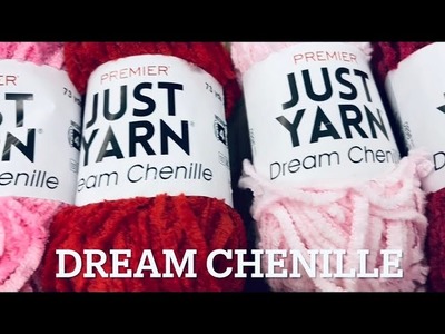 New Dream Chenille Yarn At The Dollar Tree Store. Doycreations ????