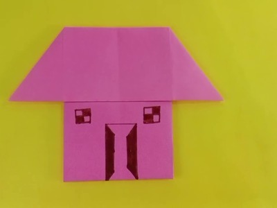 Orgami Paper Home.DIY.Paper Craft