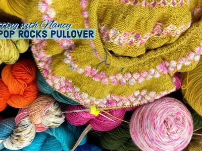 Pop Rocks Sweater - Knitting with Nancy
