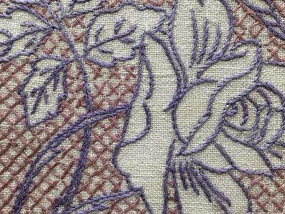 Slow stitching vintage fabric, doiley, trim & lace haul, Roxy’s Journal of Stitchery, mystery item