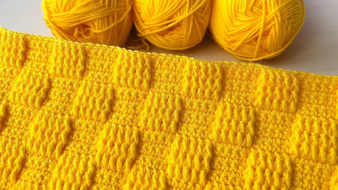 Square cube crochet knitting pattern.baby blanket pattern.crochet baby blanket