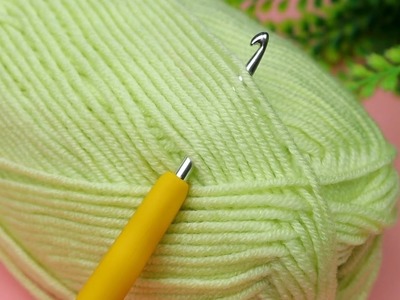 Very Beautiful!! Simple and Easy Crochet pattern tutorial! You Should try this crochet stitch.