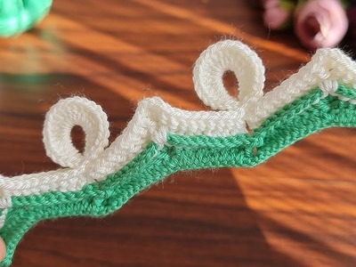 Wow!. Super easy crochet knitting, very useful very beautiful crochet pattern ✔️Tığ  İşi örgü modeli