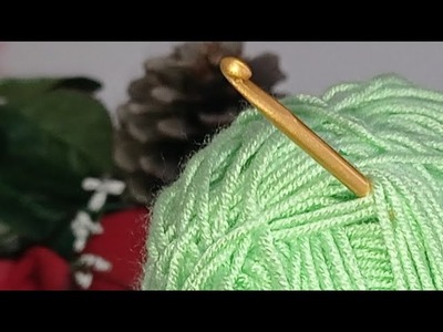 WOW????????Very good easy and simple Tunusian Crochet bayb blanket How to make crochet for beginners #knit