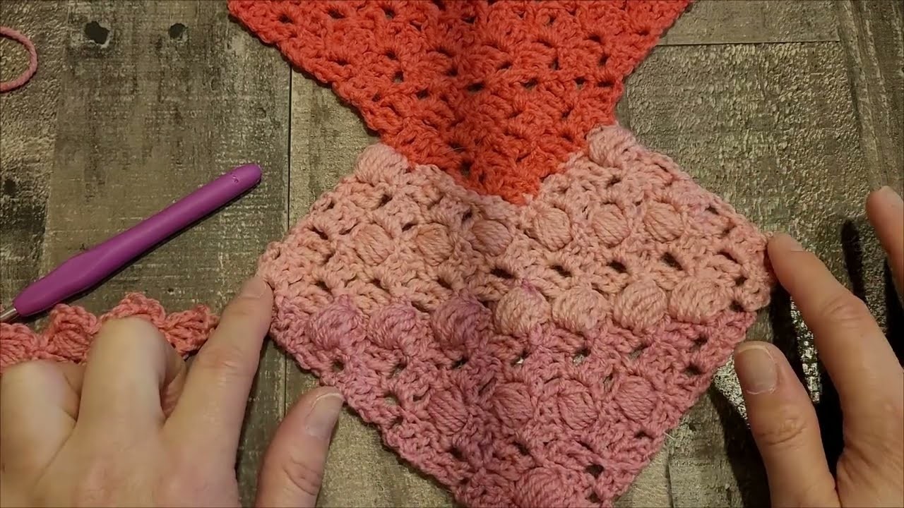 X's & O's Heart Scarf CAL ~ Part 1