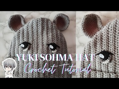YUKI SOHMA RAT | FRUITS BASKET ANIME| CROCHET INSPIRED HAT TUTORIAL