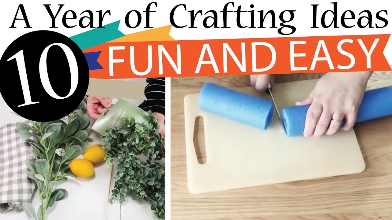 10 EASY Crafts For Every Holiday | Banner Easy Decor