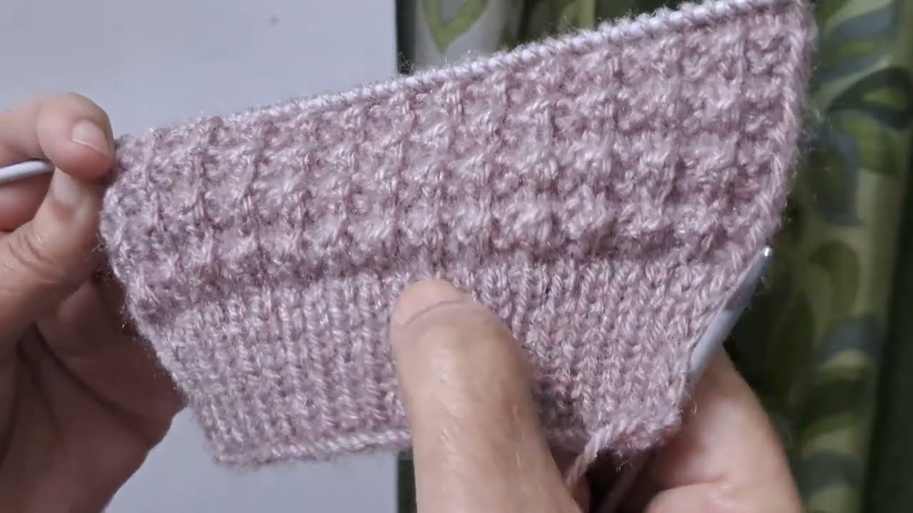 4 Rows very  Easy  knitting  pattern