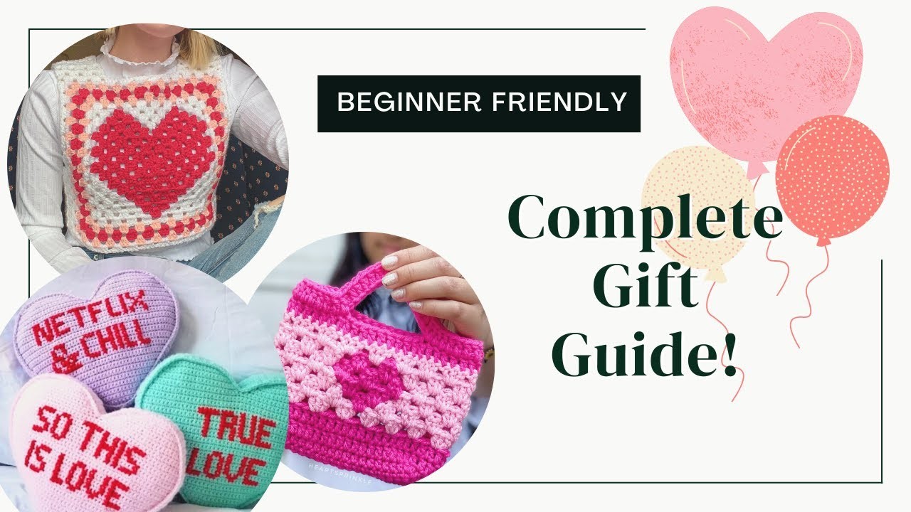 47 Free Valentines Day Crochet Patterns - decor, gift ideas