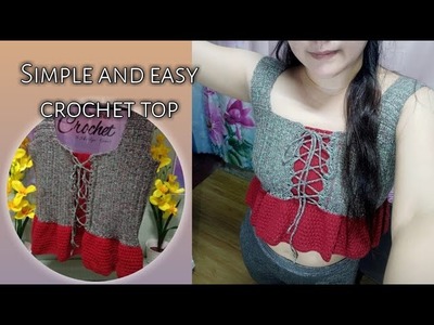 A Simple and Easy Crochet Top Beginner