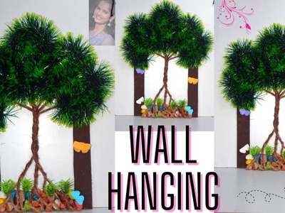 ???? | Amazing !! craft wall hanging tree | ???? |  paper crafts for home decoration tree