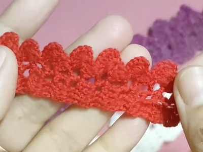 Awesome ???? Crochet Super Easy lace design