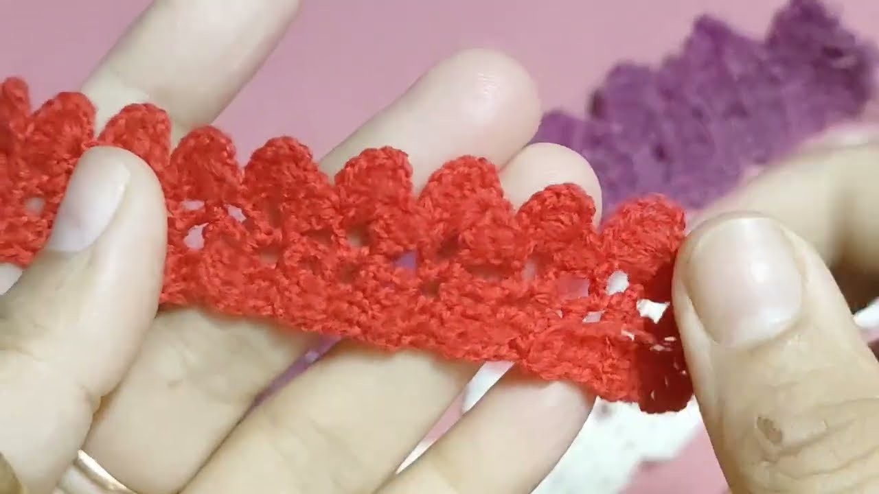 Awesome ???? Crochet Super Easy lace design