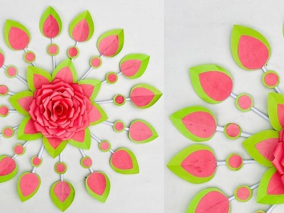 Beautiful and easy wall hanging.paper craft for home decorations.paper flower wall hanging 2023