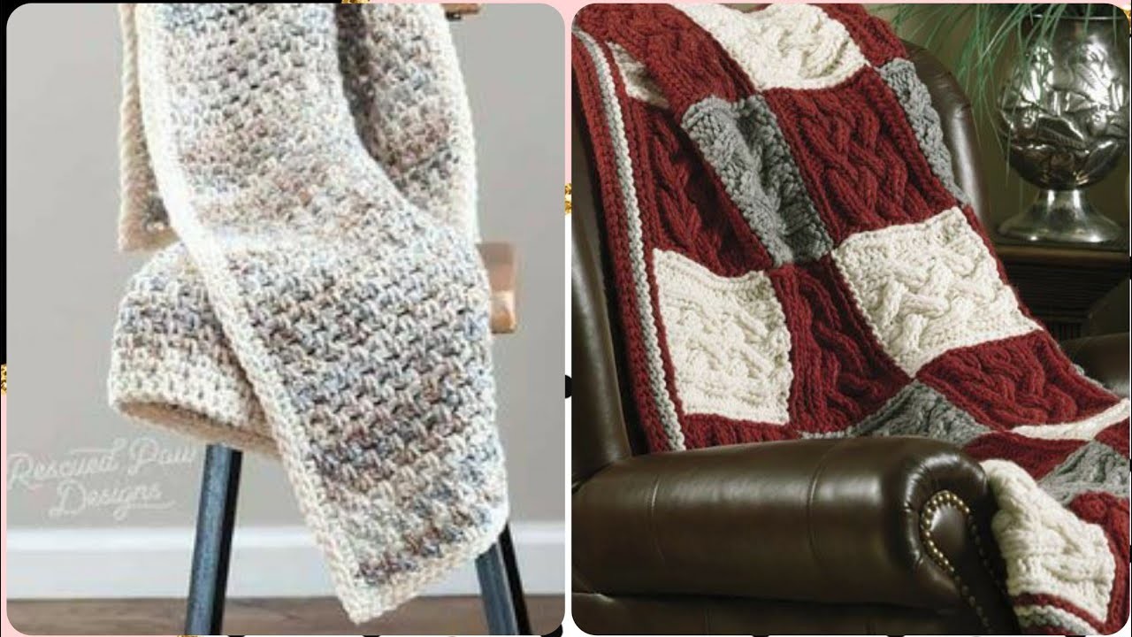 BEAUTIFUL AND UNIQUE FREE CROCHET AFGHAN BLANKET PATTERN