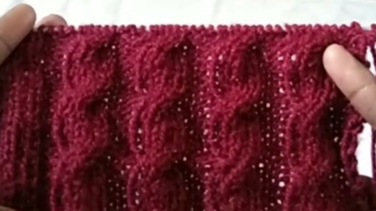 Beautiful Knitting Pattern Sweater Design