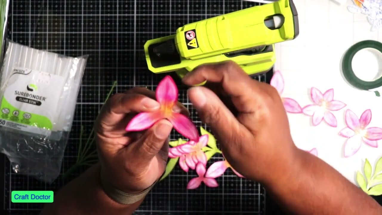 Creating Heartfelt Flower Crafty Video #589