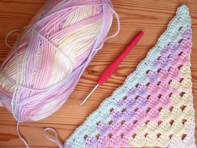 Crochet A Shell Stitch Shawl - EASY Beginner Pattern!