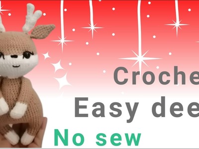 Crochet deer (Eng pattern) free amigurumi pattern