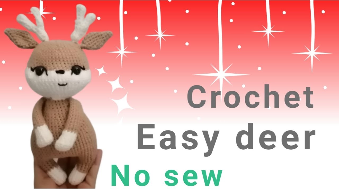 Crochet deer (Eng pattern) free amigurumi pattern