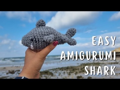 Crochet Shark| Easy Amigurumi Beginner Friendly Free Pattern| Heart and Craft