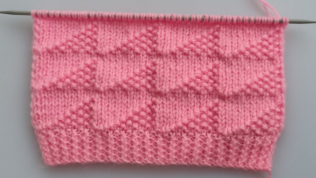 Easy Knitting Pattern For Sweater.Jacket.Blanket.Cap