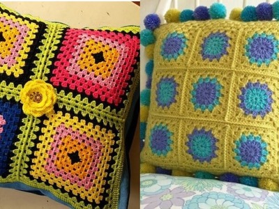 Extremely s unique free crochet patterns crochet cushion cover design