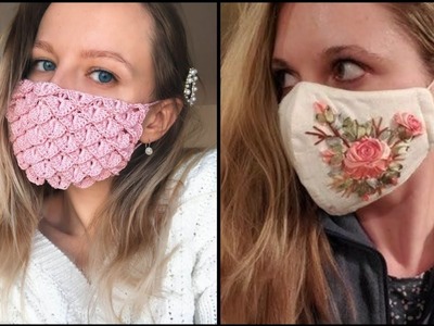 Gorgeous crochet face mask free pattern collection for girl's