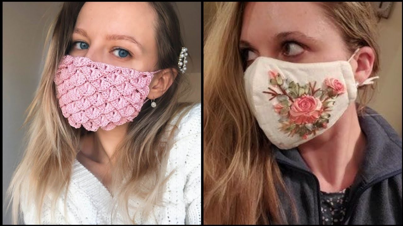 Gorgeous crochet face mask free pattern collection for girl's