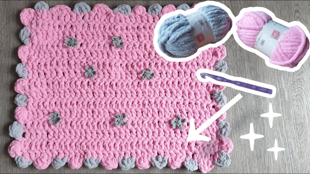 HOW TO CROCHET A CARPET RUG | BEGINNER TUTORIAL | DIY