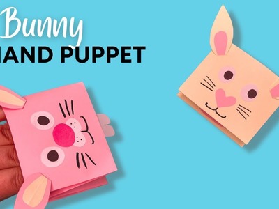How To Make A Paper Bunny Hand Puppet