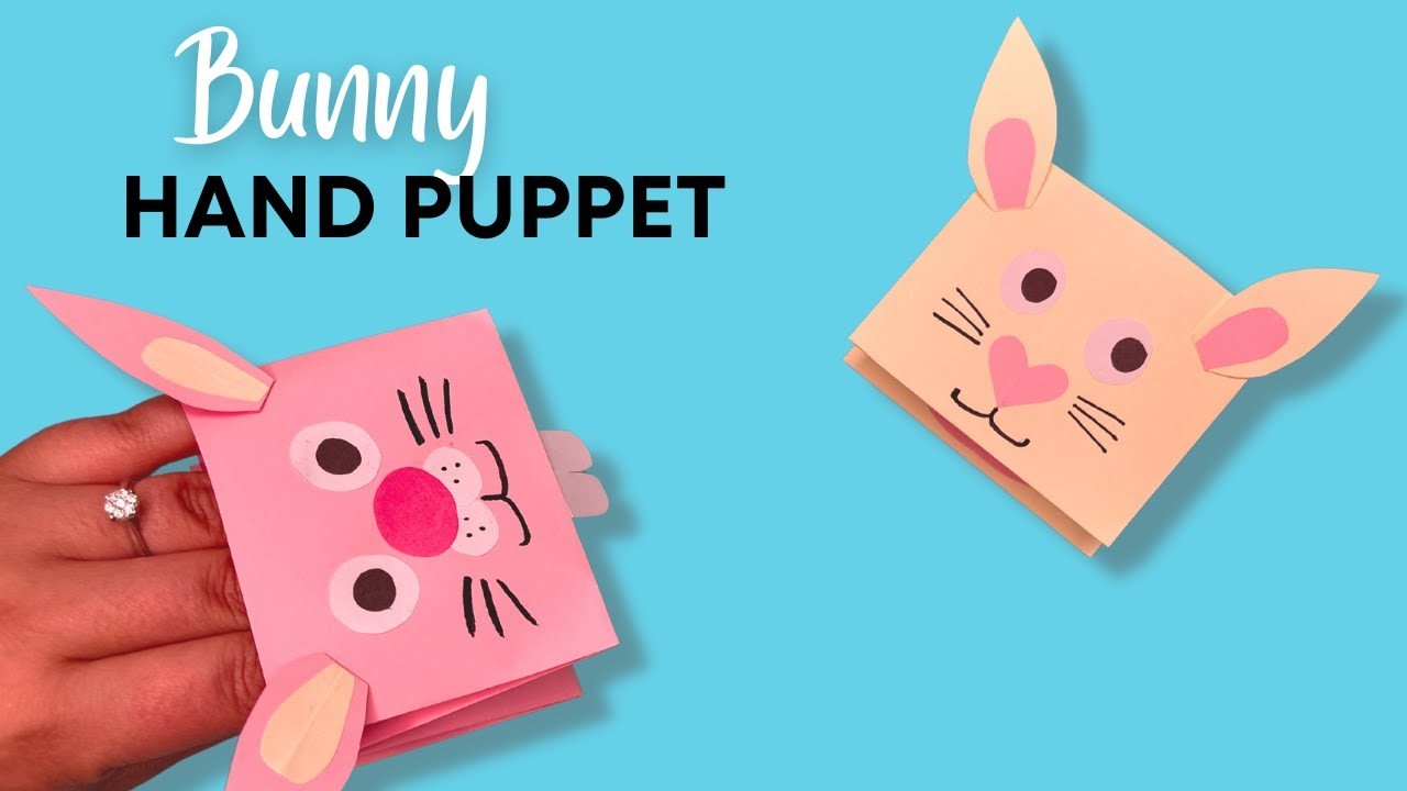 How To Make A Paper Bunny Hand Puppet