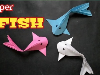 How to make a paper fish | make paper fish | paper fish easy | paper fish | diy paper fish @sdr653