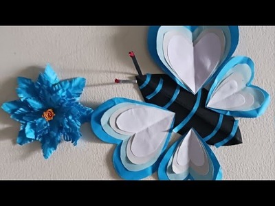How to make Butterfly ???? with paper.butterfly crafts.easy paper craft ideas