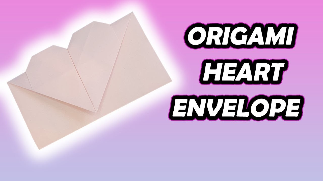 How To Make Paper Heart Envelope. DIY & Paper Craft Envelope #origami  #envelope