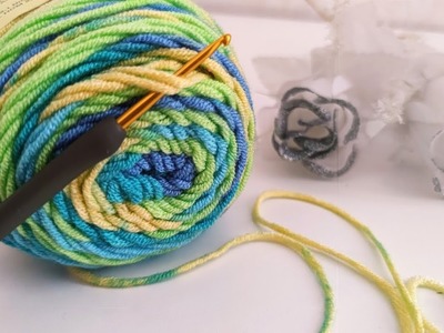 Looks great! 2 rows and such beauty! easy crochet pattern! crochet