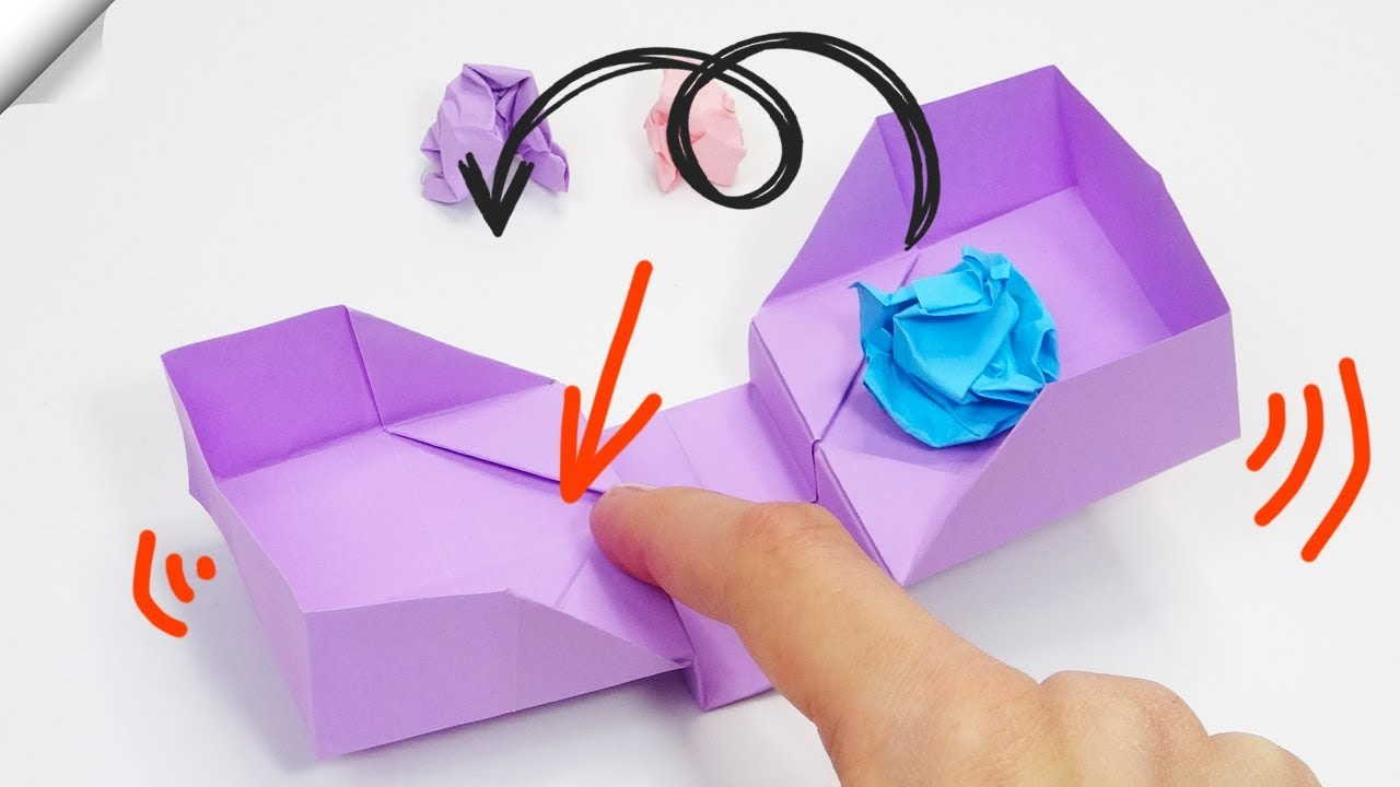 Moving paper toys | Mini toy TENNIS