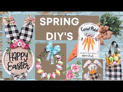 NEW!! GENIUS. MUST SEE  spring DIY'S on a budget!