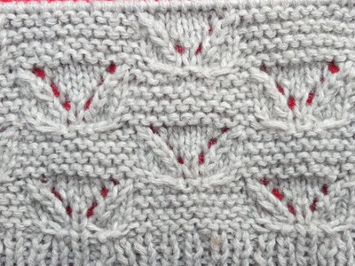 New knitting stitch pattern of jents, ladies, baby projects | @tanuartsvlog |
