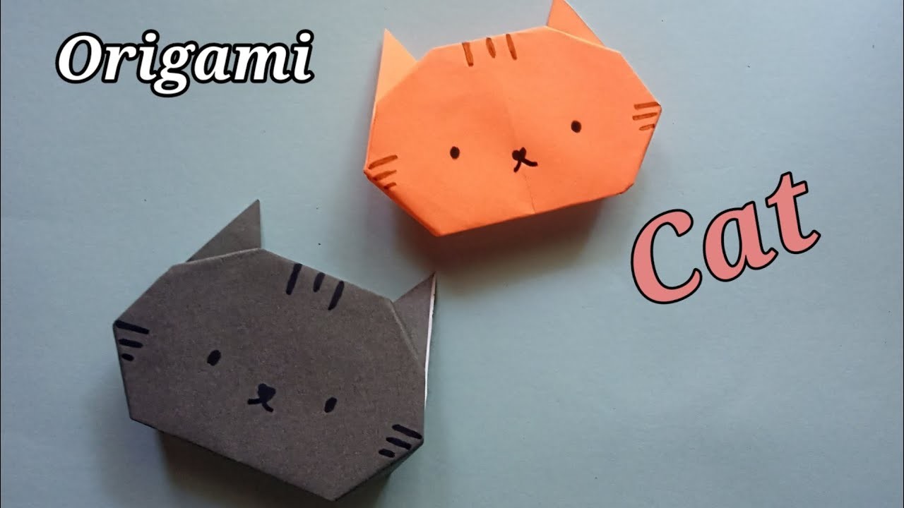 Origami Cat || Easy Origami Cat || Paper Crafts