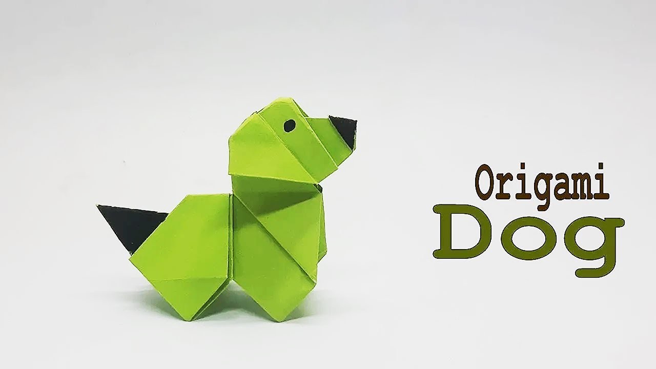 Origami Dog easy | DIY paper crafts
