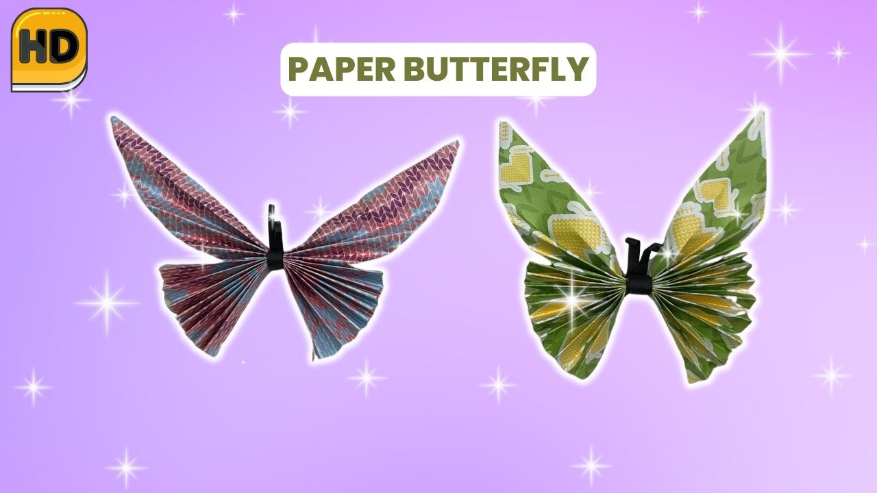 Origami Paper Butterfly | School Paper Craft Idea | DIY | Paper Toys