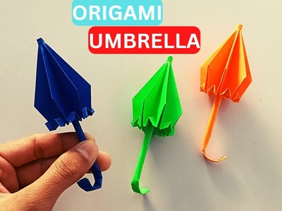 Origami Paper Umbrella | How to make a paper umbrella | Paper Craft Ideas | @craftboatofficial
