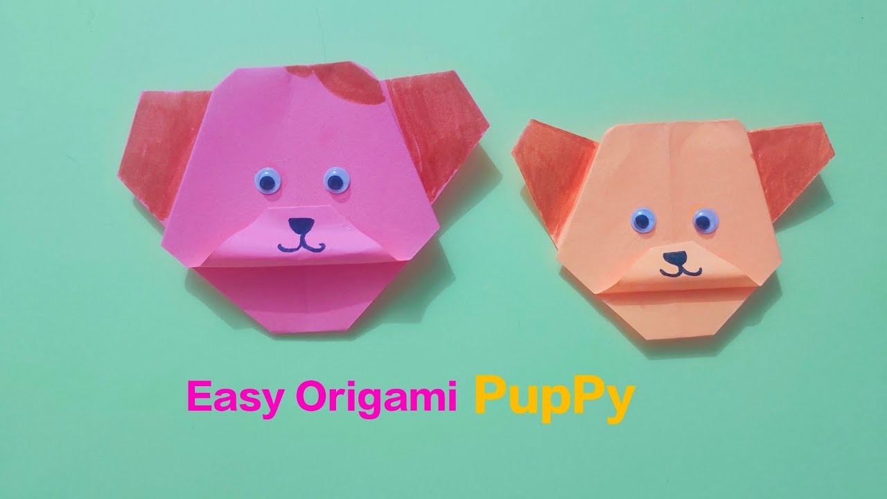 Paper Dog | Easy Origami | Easy paper crafts