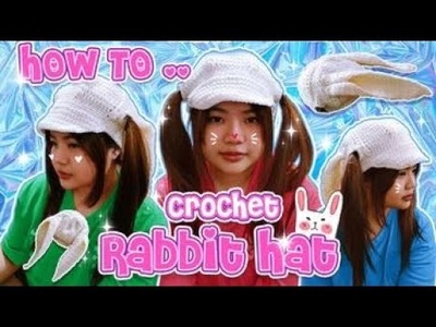 Rabbit Hat.lovely and Easy.Step by Step