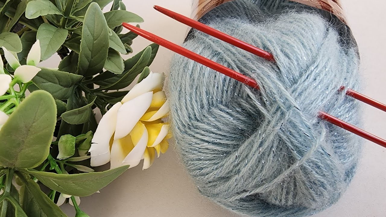 WOW! KNITTING THIS PATTERN IS SO PLEASANT AND EASY YOU WILL BE AMAZED! TWO NEEDLE