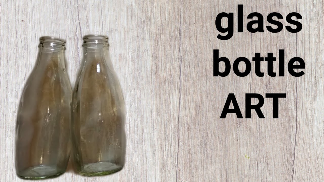2 Easy Glass Bottle Art | Glass Bottle Craft Ideas | Home Decoration Ideas | Best Out Of Waste