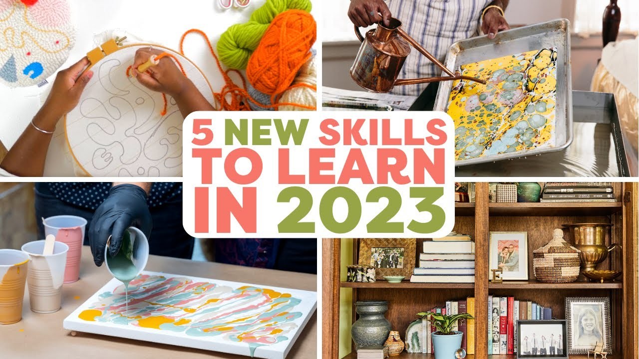 5 New Crafts & Skills to Try This Year